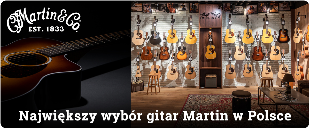 Największy wybór gitar Martin w Polsce - wyświetlanie